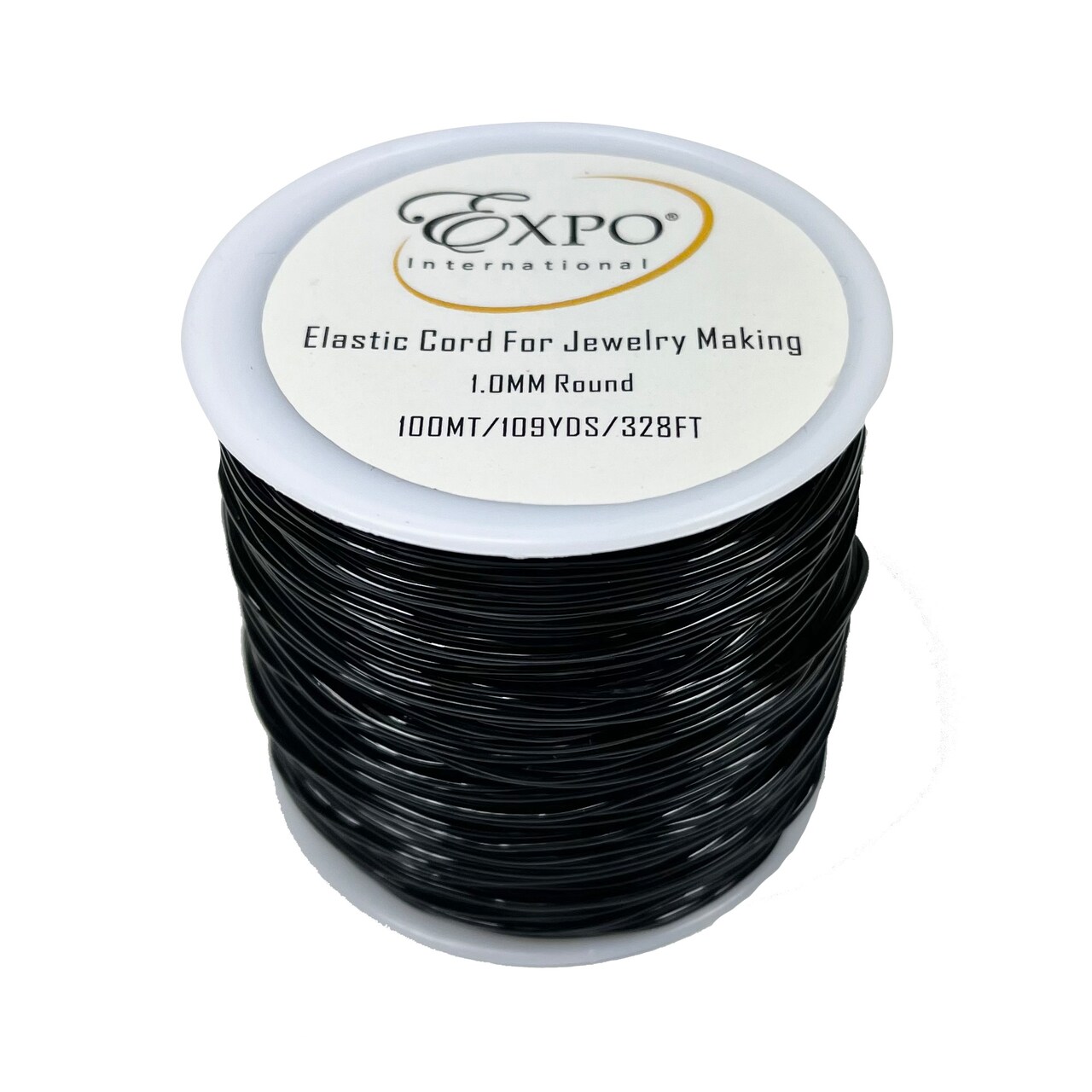 Elastic Stretch String Cord for Jewelry Making 1.0mm, in 100m Spool